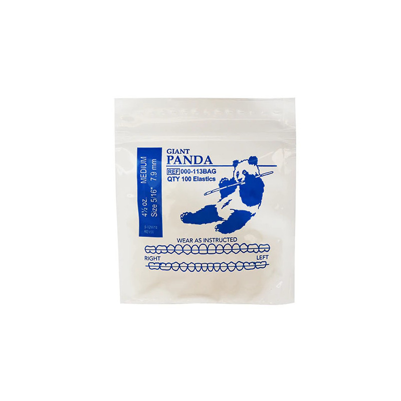 Ligas intraorales 4.5oz 5/16 panda Medium | Ortodoncia | Clinident Chilpancingo