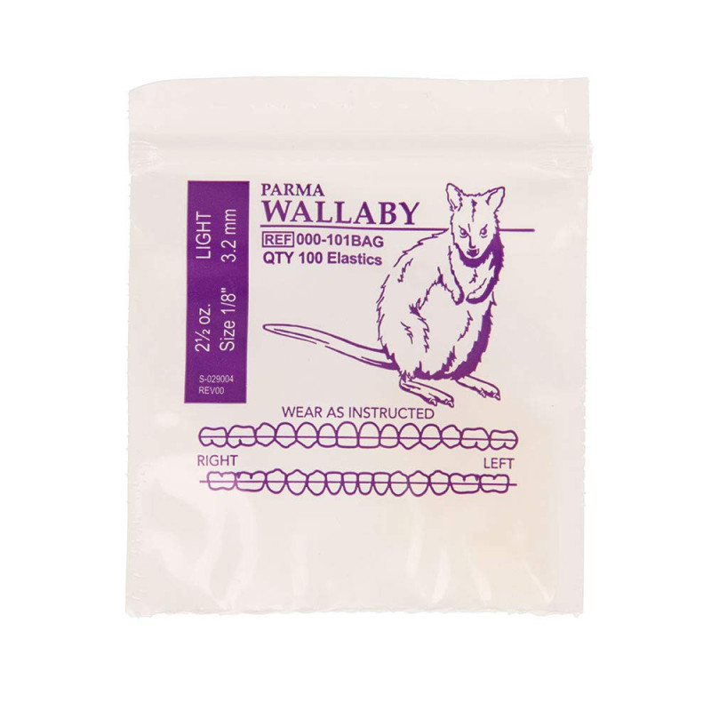 Ligas intraorales 2.5oz 1/8 wallaby Light | Ortodoncia | Clinident Chilpancingo