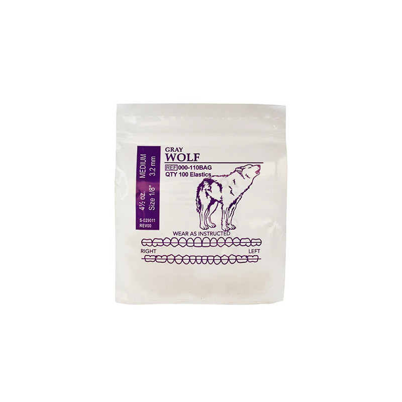 Ligas intraorales 4.5oz 1/8 lobo Medium | Ortodoncia | Clinident Chilpancingo