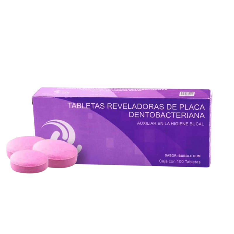 Tabletas reveladoras de placa Viarden | Higiene y prevencion | Clinident Chilpancingo