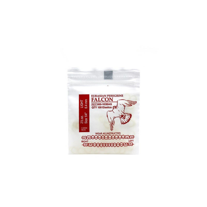 Ligas intraorales 2.5oz 1/4 falcon Light | Ortodoncia | Clinident Chilpancingo