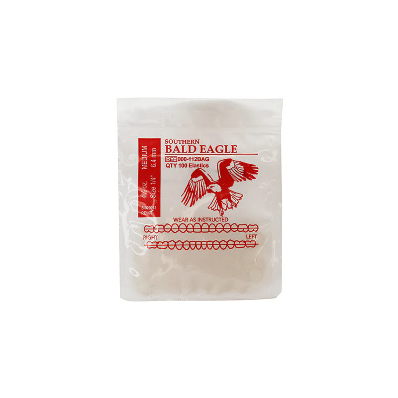 Ligas intraorales 4.5oz 1/4 aguila Medium | Ortodoncia | Clinident Chilpancingo
