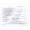 Cánula eyector quirúrgica Premium Plus azul c/25 | Cirugía | Clinident Chilpancingo