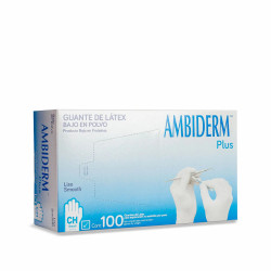 Guantes de latex Ambiderm | Higiene dental confiable | Clinident Chilpancingo
