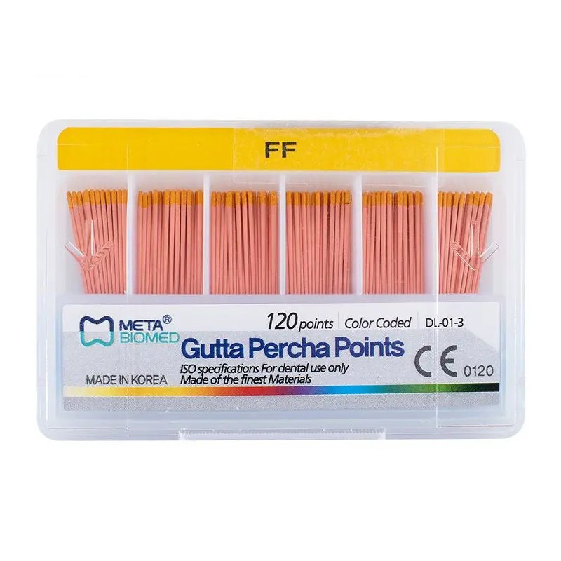 Gutapercha Metabiomed Fine-Fine | Endodoncia | Clinident Chilpancingo