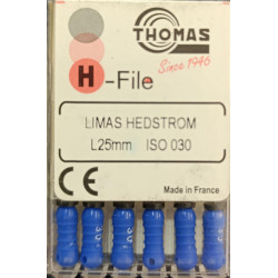 Limas K #30 25mm Thomas | Endodoncia | Clinident Chilpancingo