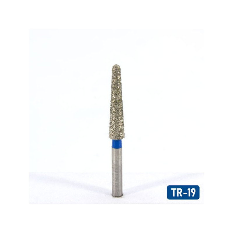 Fresa diamante TR-19 troncocónica punta redonda | Fresas | Clinident Chilpancingo