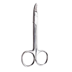 Tijera Oro Curva Arain | Tijeras Quirúrgicas | Clinident Chilpancingo